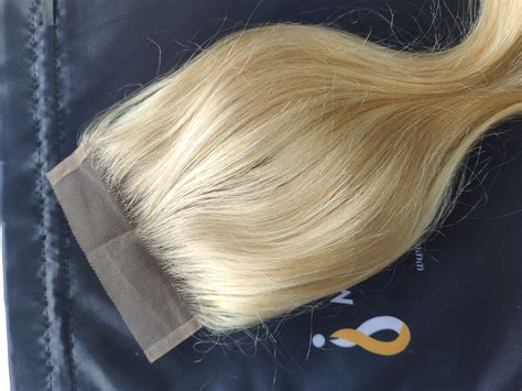 Lace Closure Blonde Lisse Ou Body Wave Naturels Remy