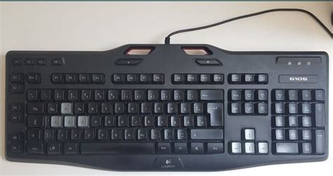 Клавиатура: Logitech G105.