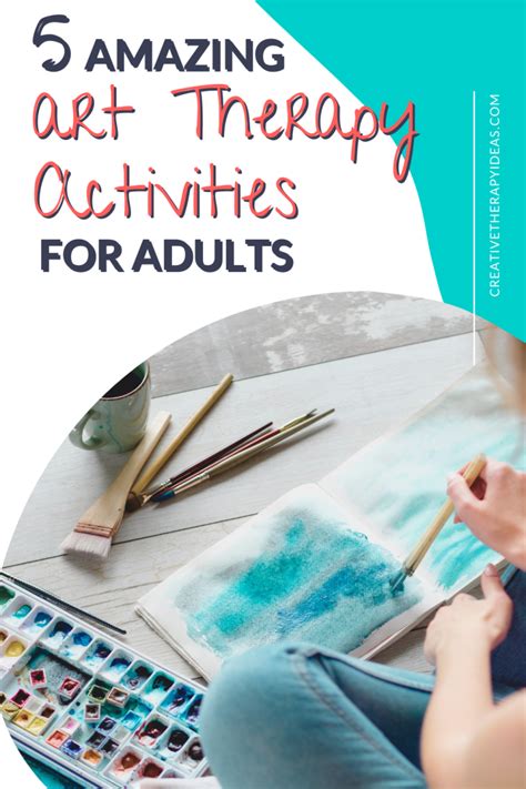 These 5 art therapy activities for adults will help you support your