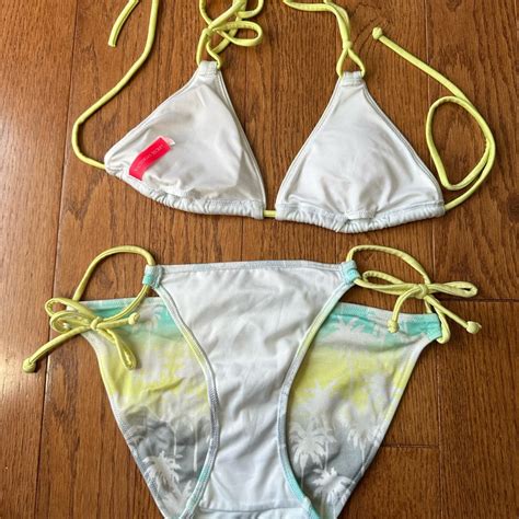 Rare Victorias Secret Triangle Bikini Gem