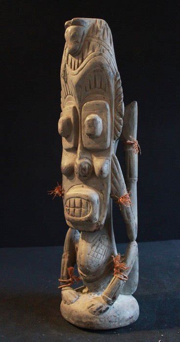 Ghost Figure Cm Wood Sepik Papua New Guinea Catawiki