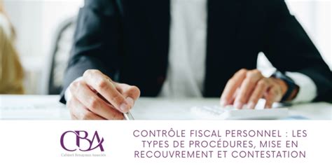 Contrôle Fiscal Personnel Les Types De Procédures