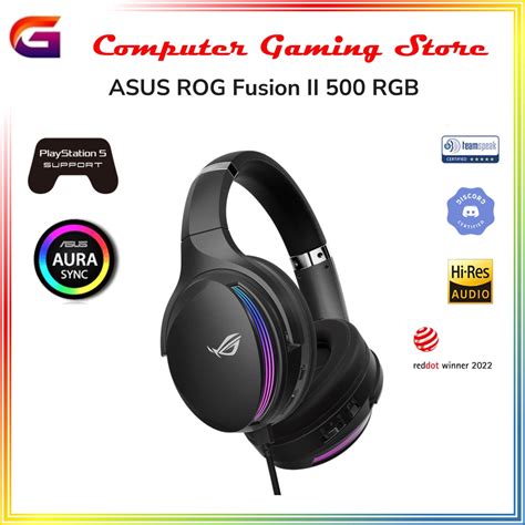 Jual Asus Rog Fusion Ii 500 Rgb Gaming Headset Shopee Indonesia
