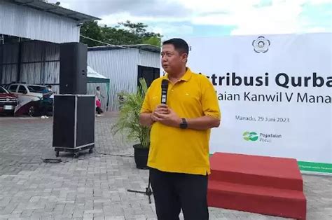 Pegadaian Kanwil Lima Manado Gelar Distribusi Kurban Sonora Id