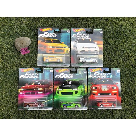 Hot Wheels Premium Fast Furious Wave B Set Of Pcs Shopee Malaysia