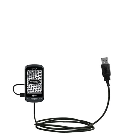 Classic Straight Usb Cable Suitable For The Lg Rumor Reflex With Power Hot Sync And Charge