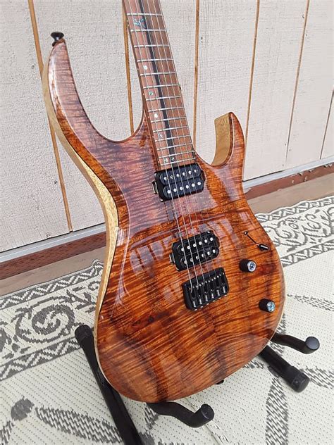 Custom Kiesel K Series K6h 2016 7a Flamed Koa 70th Reverb