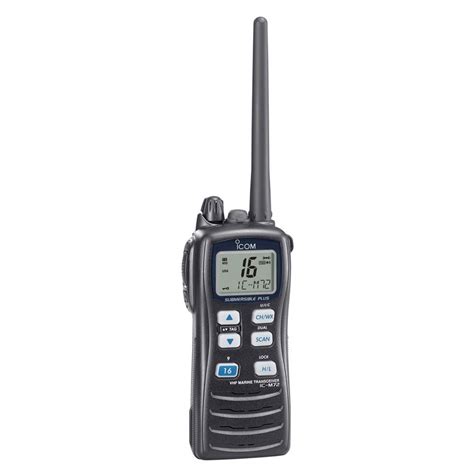 Icom IC M72 Waterproof VHF Marine Radio Amazon In Electronics