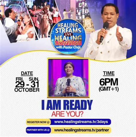 Healing Streams Live Healing Services With Pastor Chris Global