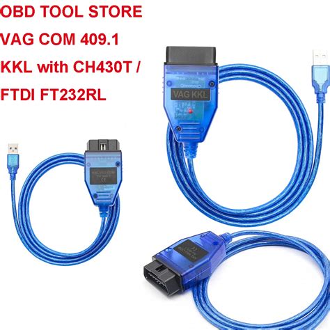 VAG 409 1 Kkl With FTDI FT232RL CH340T Chip OBD2 Diagnostic