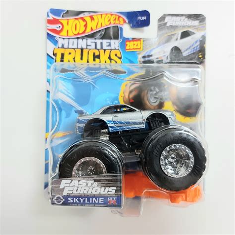 Hot Wheels Nissan Skyline R Gtr Velozes E Furiosos Brian Monster Truck Fast Furious