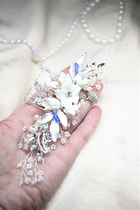 Bridal Headpiece With Flowers Wedding Flower Headpiece Bridal Floral