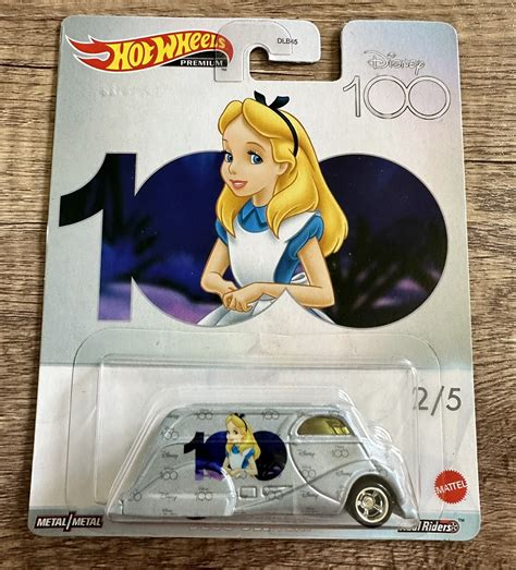 Hot Wheels Premium Disney 100 Alice In Wonderland Deco Delivery Riders
