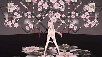 Genshin Impact Kokomi Hentai Desnuda Bailando Catgirl MMD D Ojos