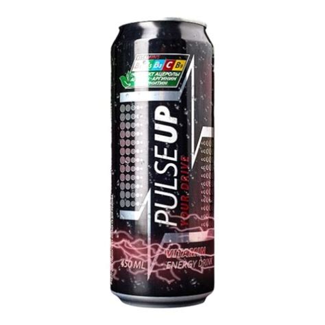 Энергетический напиток Pulse Up Your газированный 450 мл - купить с ...
