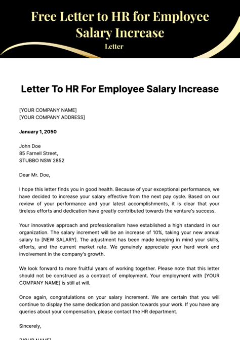 Free Request Letter to HR for Hiring New Employee Template to Edit Online