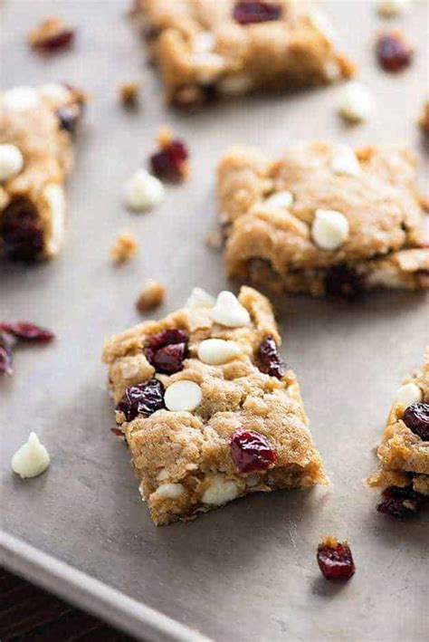 White Chocolate Cranberry Oatmeal Bars — Buns In My Oven