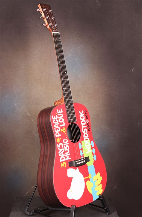 Martin Dx Woodstock 50th Anniversary Acoustic Guitar Stageshop