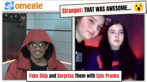 Hilarious Reactions From Pranking People On Omegle Skip And Surprise