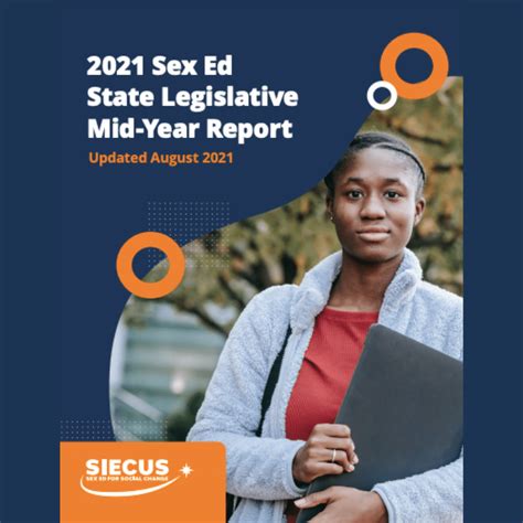 Sex Ed State Legislative Mid Year Report Siecus