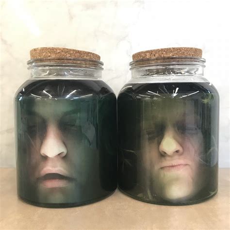 Scary Head In A Jar Printable