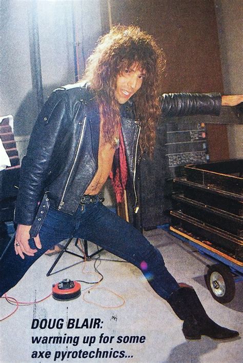 Doug Blair Of W A S P The Crimson Idol Era Dougblair Wasp