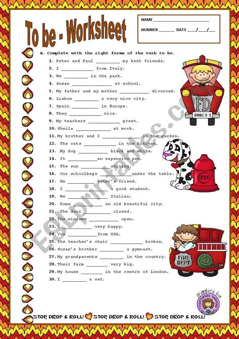 To Be Key Esl Worksheet By Macomabi