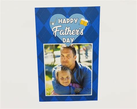 Father's Day Photo Card Personalized Card Photo Card - Etsy