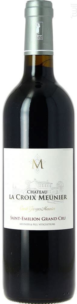 Buy Wine Cuv E Georges Meunier Red Ch Teau La Croix Meunier Saint