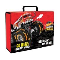 Teczka z rączką A4 9cm Hot Wheels Majewski St Majewski Sklep EMPIK