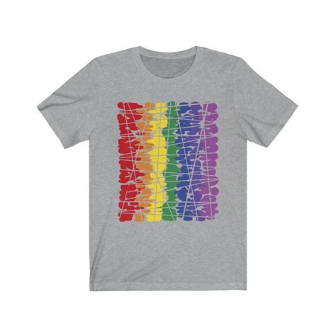 Unisex Gay Pride Rainbow Camisa Ropa Gay Y Lesbiana Lgbtq Pride Shirts Festival Lgbtq