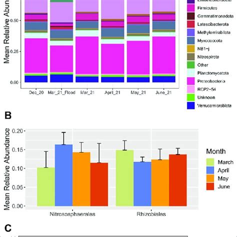 Microbial Relative Abundance And Chemical Parameters Associated With Download Scientific