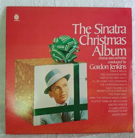 Frank Sinatra The Sinatra Christmas Album 1987 Vinyl Lp Sm 894 Capitol