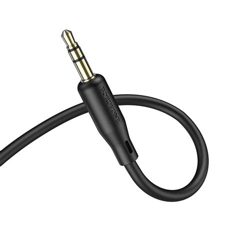 Borofone Cable BL18 - jack 3,5mm to jack 3,5mm - 1 metr black – TopMag