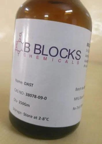 DAST at best price in Hyderabad by Bblocks Chemicals LLP | ID: 25264651088