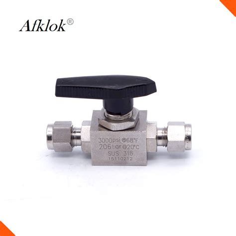 China High Pressure Way Gas Stainless Steel Mini Ball Valve