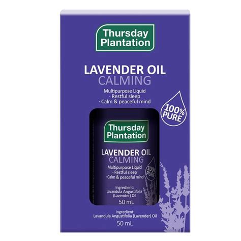 Thursday Plantation Lavender Oil 100 Pure Ocare Healthandbeauty