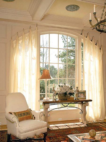 Formidable Window Treatments For Large Arched Windows Curtain Color Sky