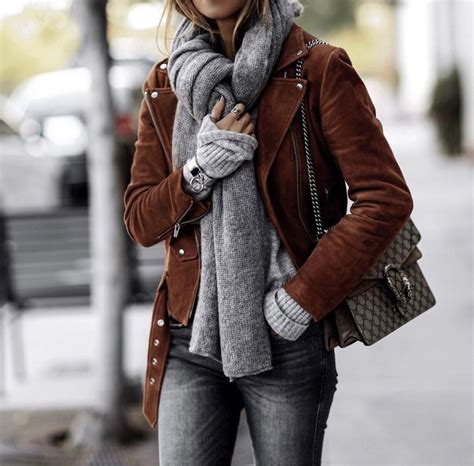 Women S Genuine Suede Biker Jacket Curated On LTK Stylish Winter