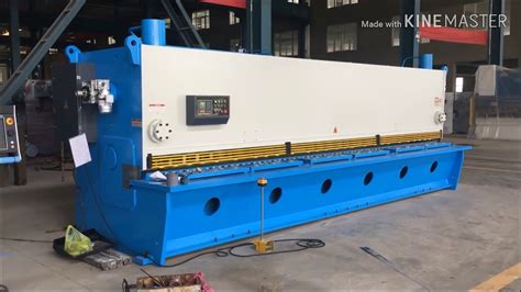 Sheet Metal Shearing Bending Machine Supplier YouTube