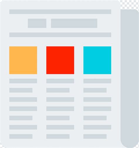 Periódico Icono Png Pngwing
