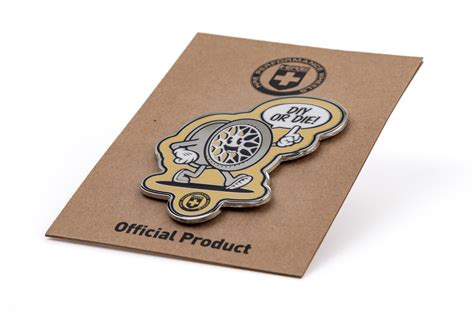 Diy Mascot Collector Pin Diy Or Die Hre Performance Wheels