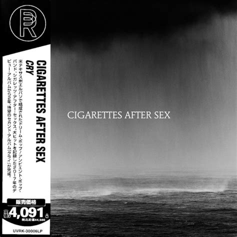 Cigarettes After Sex Vinyl Record Cry Japanese Edition Buy At The