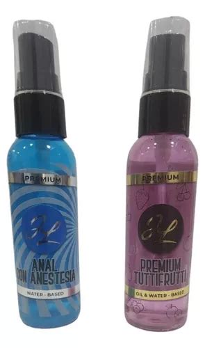Pack Lubricante Anal Con Anestesia Lubricante Tutti Frutti Cuotas Sin Inter S