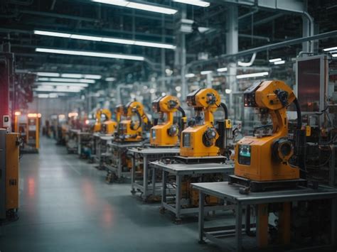 Premium AI Image | Industry 40 Revolution Unveiling the Smart Factory's