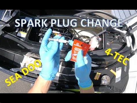 Changing Spark Plugs On A Sea Doo How To Replace Youtube