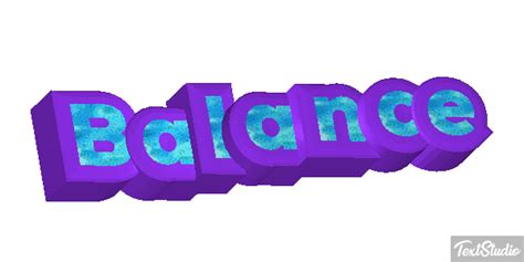 balance word animated gif logo designs