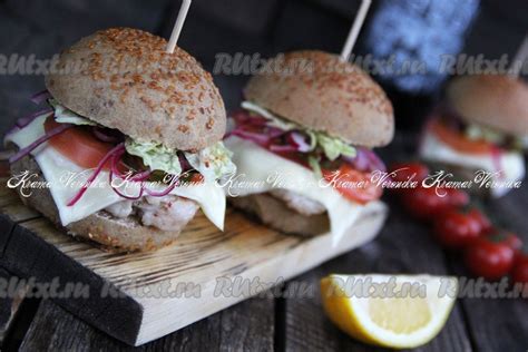 Ржаные булочки для бургеров: 7 фото в рецепте