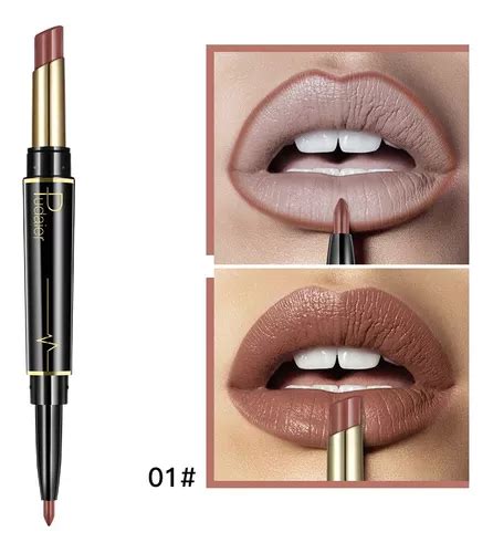 Batom E Delineador Labial Pudaier Makeup Em Mate Nude Frete Gr Tis
