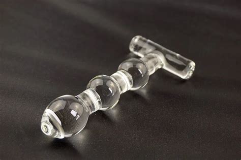 Pyrex Crystal Glass Anal Butt Plug Beads Sex Toys In Anal Sex Toys From